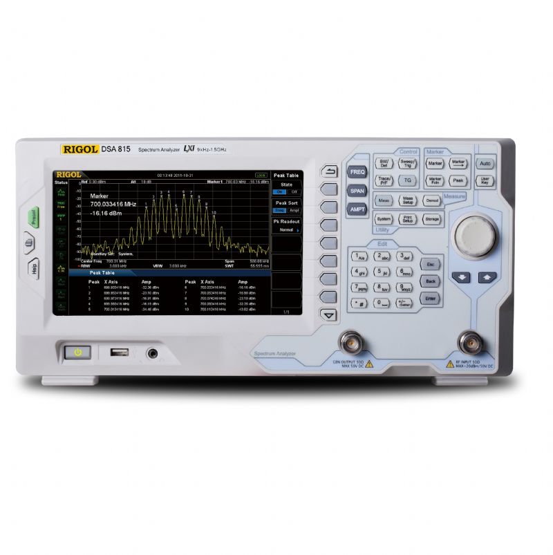 DSA815頻譜分析儀