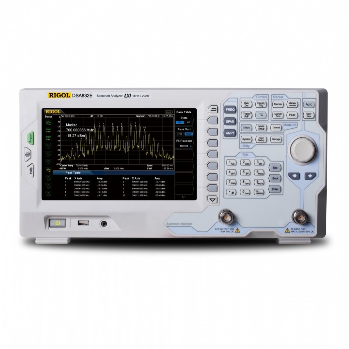 DSA832E頻譜分析儀